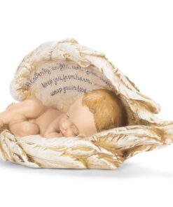 Joseph's Studio 4.25 Inch Tall Sleeping Baby in Wings Figurine 23 71pPyacD JL