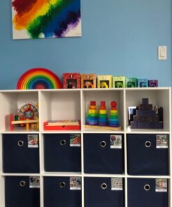 Melissa & Doug Geometric Stacker - Wooden Educational Toy - Shape Sorter And Stacking Toy, Stacking Tower Toy For Babies, Toddlers And Kids Ages 2+, Multicolor, Playsets 40 71pRG36ZXQL