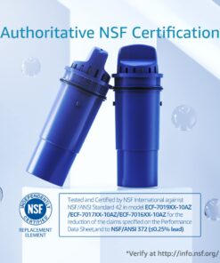AQUA CREST NSF Certified Filter, Replacement for Pur®, Pur® Plus Pitcher Water Filter, CRF950Z, PPF951K™, PPF900Z™, DS1811Z, PPT711, PPT111, CR-1100C and All Pur® Pitchers and Dispensers, 4 Packs 25 71pRkyMCAaL
