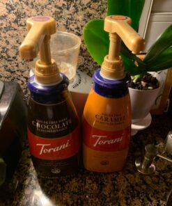 Torani Pump for 64 Oz Bottle - Gold 0.5 Oz 19 71pS1oETUL