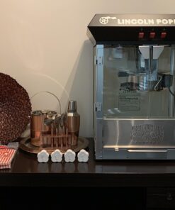 Great Northern Popcorn Black Bar Style Lincoln 8 Ounce Antique Popcorn Machine (Bar Style) Machine Only 48 71pSLkueovL