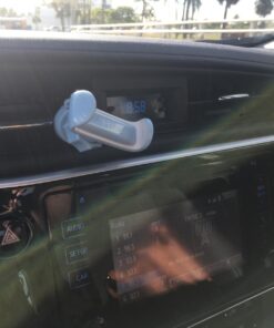 The Noggle, 6ft - Kid's Personal Air Conditioning System, Made in USA, Directs Cool Air to Children in The Backseat - Air Conditioning Vent Hose for Vehicles, Making The Back Seat Cool Again - Black 6 Feet Black Ice 31 71pSS25vsRL