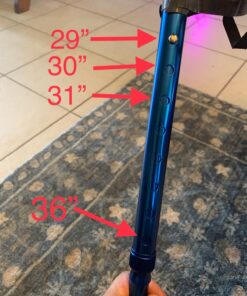 REHAND Walking Cane - Foldable, Adjustable, Collapsible Walking Canes for Men & Women, Pivot Tip, with Travel Bag | Walking Sticks for Seniors & Adults Ocean Blue 106 71pSUhBdZtL 1