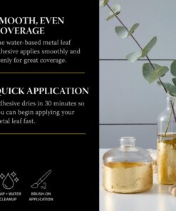 Alternative view of Speedball Mona Lisa Metal Leaf Adhesive, 2 oz