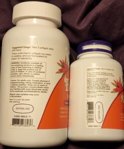 NOW Supplements, ADAM™ Men's Multivitamin with Saw Palmetto, Plant Sterols, Lycopene & CoQ10, 90 Softgels 90 Count (Pack of 1) 36 71pTDogBteL