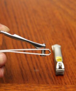 Nail Clippers Set - 2 Pack Stainless Steel Ingrown Toenail Tool, Professional Fingernail & Toenail Clippers for Thick Nails (Pedicure Nail Clippers) Silver 55 71pTgORvJL