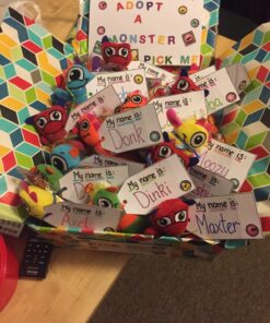 Fun Express Monsters Plush (1 Dozen) Party Favors, Halloween and Toy Crane Fillers 29 71pTyJzL4QL