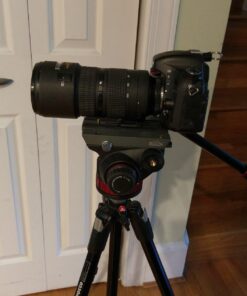 Manfrotto Video Head with Flat Base, Video Head for Compact Video Cameras and DSLR Cameras, for Filming, Videography, Content Creation, Vlogging, Live Streaming MVH502AH Video System 35 71pU4US56NL