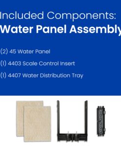 AprilAire 4788 Humidifier Maintenance Kit with Water Panel Model No. 45 Humidifier Replacement Filter for AprilAire Whole-House Humidifier Models: 400, 400A, 400M 16 71pUp4UKTrL