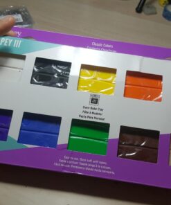 Sculpey III 10 Classic Colors of Polymer Oven-Bake Clay, Non Toxic 1.25 lbs., great for modeling, sculpting, holiday, DIY & school projects. Great for Kids, beginners and artists! 28 71pV4RMH2PL