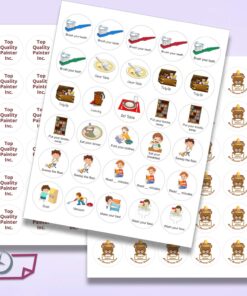 NextDayLabels - Laser/Ink Jet White Labels (1.5" Round for Printing with NO Bleed - 30 Per Page | 750 Labels) 1.5" Round - 30 Per Page | 750 Labels 21 71pVNBuqXKL