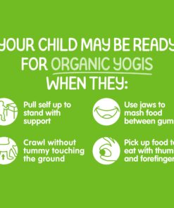 Happy Baby Organics Yogis Freeze-Dried Yogurt & Fruit Snacks, 3 Flavor Variety Pack, 1 Ounce (Pack of 3) 14 71pVNe00JEL 1