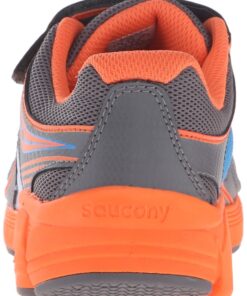 Saucony Kotaro 3 Alternative Closure Sneaker (Little Kid/Big Kid) Little Kid (4-8 Years) 2.5 Little Kid Grey/Orange/Blue 10 71pVsTsuI9L