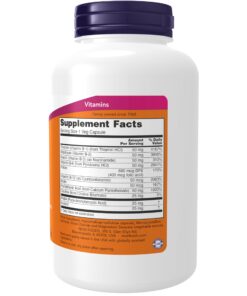 NOW Supplements, Vitamin B-50 mg, Energy Production*, Nervous System Health*, 250 Veg Capsules 250 Count (Pack of 1) 9 71pXEFswIIL