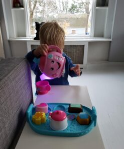 Fisher-Price Laugh & Learn Toddler Learning Toy Sweet Manners Tea Set With Smart Stages For Pretend Play Ages 18+ Months Standard Packaging 29 71pXM84QzDL 1