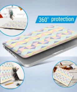 IBENZER Compatible with MacBook Pro 13 Inch case A1278 Release 2012-2008, Plastic Hard Shell Case with Keyboard Cover for Apple Old Version Mac Pro 13 with CD-ROM, Angle Quartz, P13AGQZ+1A For Previous Generation MacBook Pro 13'' A1278 10 71pXd3ELRZL