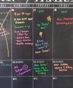 Homarden Liquid Chalk Markers - 12 Washable Colors, Fine Tip Chalk Pens (3mm), Wet Erase Markers for Blackboard, Glass, Window, Chalkboard Signs, Car - Reversible Tip & Chalkboard Stickers Vibrant 31 71pXyFrTk3L