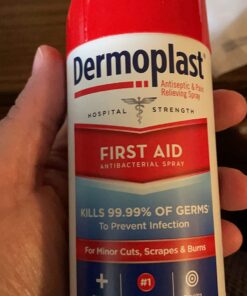 Dermoplast First Aid Spray, Analgesic & Antiseptic Spray for Minor Cuts, Scrapes and Burns, 2.75 Ounce (Packaging May Vary) 37 71pZ7lyBF0L 2