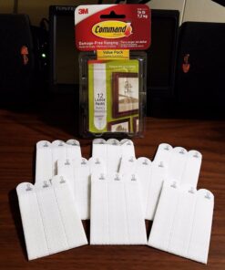 Command Photo Hangers, White, Easy On, Easy Off, Hangs up to 6 frames, Gallery Wall Pack 28 71pZlqQg0vL