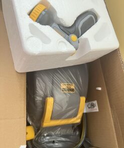 GLAHODEN Retractable Garden Hose Reel, 5/8in x 65ft+6ft Slow Return System Water Hose Reel, Patented Design for Any Length Lock Increase Flow Rate By 20% 2 Year Anti-fading Hose Reel Wall Mount 5/8" 65FT 33 71pZovqyvAL