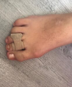 PROFOOT Toe Straight Hammertoe Wrap 1 Pair Toe Wraps to Straighten Toes, Can Be Worn With Shoes 18 71paBHtbESL