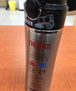 Thermos Sipp 16-Ounce Leak Proof Drink Bottle with Tea Infuser, Black, Stainless Steel UNITS 57 71pbJXkNcL