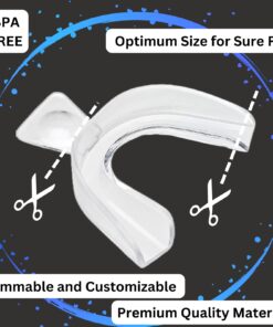 Teeth Whitening Trays 4 Pcs with 2 Travel Storage Cases BPA Free Moldable Trimmable Thin Mouth Trays Dental Tooth Whitener Bleaching Trays 19 71pbQPxz1L