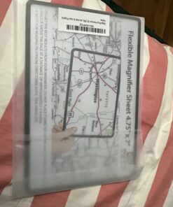 MagniPros Premium 3X (300%) Page Magnifying Lens with 3 Bonus Bookmark Magnifiers for Reading Small Prints, Low Vision Aids & Solar Projects 51 71pbwDn8VeL