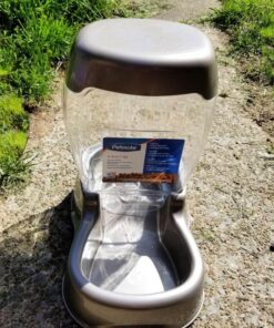 Petmate Pet Cafe Feeder Dog and Cat Feeder Pearlescent Colors 3 Sizes, Made in USA 6 lb. Pearl Tan 37 71pd05FgNEL