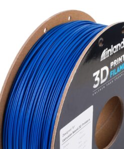 Micro Center Inland PLA Filament 1.75mm - Blue 3D Printer Filament, Dimensional Accuracy +/- 0.03mm - 1kg Cardboard Spool (2.2 lbs) – Fits FDM/FFF Printers – Odor Free, Clog Free Filaments 24 71pdQU30RL