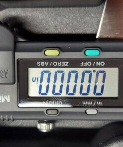 Mitutoyo 500-196-30 Advanced Onsite Sensor (AOS) Absolute Scale Digital Caliper, 0 to 6"/0 to 150mm Measuring Range, 0.0005"/0.01mm Resolution, LCD Standard AOS 54 71pdblwZtfL