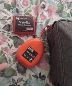 CPR Mask (with Additional Keychain CPR Mask) - First Aid Face Shield with One-Way Breath Valve - Archer MedTech Brand 31 71pe eLff2L