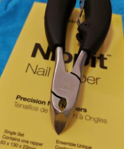 Harperton Podiatrist Toenail Clippers, Heavy-Duty Grooming Tool, Precision Nail Clipper for Thick or Ingrown Toenails, Stainless Steel, Black Toenail Clipper 45 71pfhbqMiRL