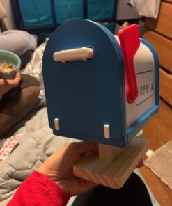 Melissa & Doug My Own Wooden Mailbox Activity Set and Educational Toy With Reusable Letters And Post Cards, Pretend Play Mailbox For Preschoolers And Kids Ages 4+ 39 71pg3CYVtvL 1