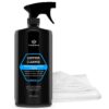 TriNova Leather Cleaner for Couch, Car Interior, Bags, Jackets, Saddles. Safe for use in Home or Car, Microfiber Included 18oz 3 71pgAizF4fL