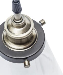 Globe Jackson 1-Light Pendant, Antique Brass, Bronze Accent, Glass Shade,64750 35 71pgLDqXZyL