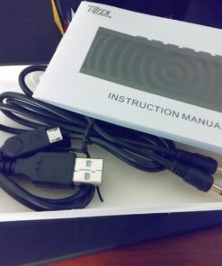 Liztek PSS-100 Portable Wireless Bluetooth Speaker with Built in Speakerphone, 10 Hour Rechargeable Battery Perfect Speaker for iPhone, Samsung and More Black 53 71phAt1FhJL