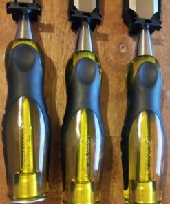 Stanley 16-970 FatMax Short Blade Chisel Set, 3-Piece 21 71phWrT76dL