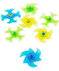 Super Z Outlet Mini Finger Gyro Fidget Spiral Twister Toys Party Pack Assorted 24 Pack 13 71pi1xK6HBL