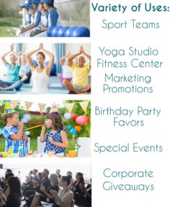 Rolling Sands BPA-Free 24 Ounce Clear with Pink Water Bottles, Bulk 30 Pack, Made in USA Clear/Pink 13 71piIjM1KAL