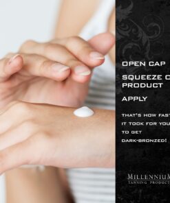 Millennium Tanning Paint It Black 50X - Extreme Dark Tanning Lotion, 13.5 Ounces 25 71pj5H42ocL