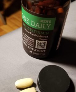 Amazon Elements Men’s One Daily Multivitamin, 62% Whole Food Cultured, Vegan, 65 Tablets, 2 month supply (Packaging may vary) 29 71pj6knPJ1L
