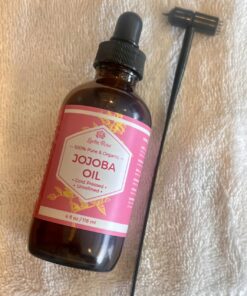 Leven Rose Jojoba Oil, Pure Cold Pressed Natural Unrefined Moisturizer for Skin Hair and Nails 4 oz 4 Fl Oz (Pack of 1) 32 71plNlWKt8L