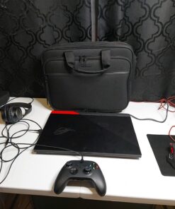 KROSER Laptop Bag Premium Laptop Briefcase Fits Up to 17.3 Inch Laptop Expandable Water-Repellent Shoulder Messenger Bag Computer Bag with RFID Pockets for Travel/Business/Men/Women-Black 25 71plOVFUgsL