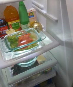 Pyrex Easy Grab 2-Qt Glass Casserole Dish with Lid, Tempered Glass Baking Dish with Large Handles, Dishwashwer, Microwave, Freezer and Pre-Heated Oven Safe 2 QT 39 71plbe6icLL