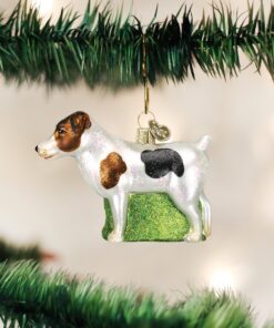 Alternative view of Old World Christmas Ornaments: Dog Collection Glass Blown Ornaments for Christmas Tree, Jack Russell