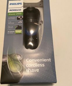 Philips Norelco S1560/81 Shaver 2100 Rechargeable Wet Electric Shaver, with Pop-up Trimmer, 0.851 Pounds 48 71pmYsynllL