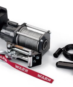 Alternative view of WARN 94000 4000 DC Series 12V Electric Winch with Steel Cable Rope: 7/32" Diameter x 43' Length, 2 Ton (4,000 lb) Capacity Model 94000