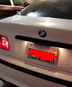 iJDMTOY 16-SMD 1.60" 39mm 6418 C5W LED License Plate Light Bulbs, Xenon White 37 71poFSJod7L