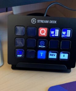 Elgato Stream Deck Classic - Live production controller with 15 customizable LCD keys and adjustable stand, trigger actions in OBS Studio, Streamlabs, Twitch, YouTube and more, works with PC/Mac 52 71poN1QVs5L